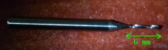 Ball nose End mill 1mm
